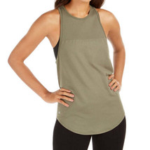 Ideology Womens Racerback Tank Top Size Small Color Dusty Olive - £17.59 GBP