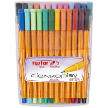 RYSTOR 25 Fineliners set in etui, 25 colours  Tip diameter 0,4 mm Bullet Journal - £17.34 GBP