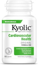 Kyolic Aged Garlic Extract Formula 100, Original Cardiovascular, 100 Capsules (P - £22.37 GBP