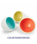 Space Capsule Oblique Cut Design Ceramics Pet Bowls Color Blue - £10.02 GBP