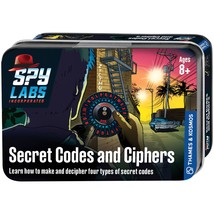 Thames &amp; Kosmos Spy Labs Inc: Secret Codes and Ciphers Learn How to Make &amp; Excha - £5.04 GBP