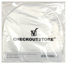 CheckOutStore Anti Static Round Bottom Semi-transparent for 12&quot; LP Vinyl... - $27.26 CAD+