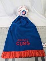 Snuggleball Baseball MLB Lovey Chicago Cubs 23 Inch Red Blue Stuffed Toy - £15.88 GBP