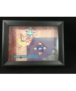 OOAK Shadowbox Art Ready To Hang Mixed Media 5x8” - $33.76 CAD