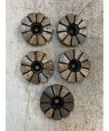 5 Qty of Syntec Diamond SCARNB18 Metal Bond Pucks 3&quot; Non-Beveld (5 Quant... - $104.17