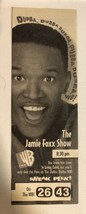 Jamie Foxx Show Tv Guide Print Ad The WB TPA25 - £4.57 GBP