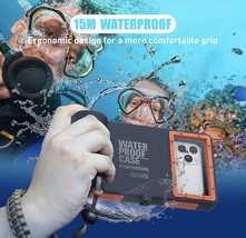 Cell Phone Waterproof Case Diving Camera Cover for iPhone 12 11 X Samsung Note10 - £23.17 GBP
