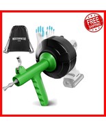 Eco-Friendly 25 FT Drain Snake with Automatic Feeding - Clear Clogs Fast - $972.66 MXN