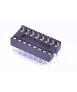 60 Pcs X Ic Sockets Low Profile Dip 16 Pins 7.62mm 0.3 &quot; Socket Holder - $6.91