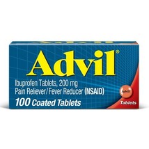 Advil Ibuprofen Tablets*07/2025*For Headache, 100ct - $9.99