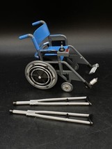 Wrestling Electric Style Wheelchair &amp; Crutches Playset For Action Figures - $29.69