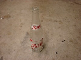 Vintage red and white Pepsi bottle 12 oz Merced - Modesto CAL - £11.03 GBP