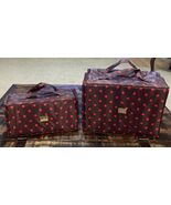 JM New York Bag Set 2 Roll-up Makeup Cosmetic Travel Bags Storage Bag - $19.75