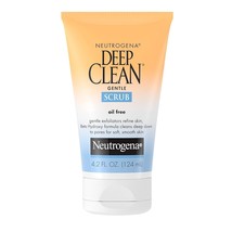Neutrogena Deep Clean Gentle Daily Facial Scrub, Oil-Free Cleanser, 4.2 ... - $12.00