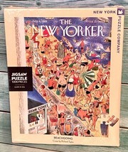The New Yorker Beachgoing 1000 Piece Jig Saw Puzzle - New York - New NIP - £31.78 GBP