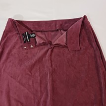 Norton McNaughton Women's Red Back Zip & Slit Pull-On Stretch Skirt Size 18 image 14