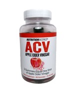 60 Apple Cider Vinegar Gummies NutritionWorks ACV 500mg per serving EXP ... - £8.65 GBP
