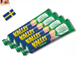 4 Tubes Kalles Kaviar Vegan 150g (5.29 oz.), Swedish Kalles Kaviar Light... - $22.45