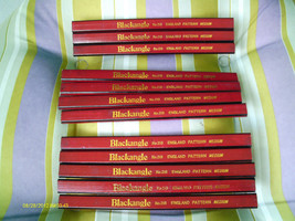 Carpenter Pencils  12 pieces  England Pattern Medium  Blackangle No. 218 NOS - £99.10 GBP