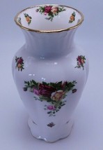 Royal Albert Old Country Rose 9” Montrose Flower Vase Bone China Made England - £46.11 GBP