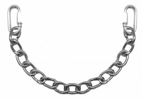 Western or English Horse Bit 13" long Curb Chain w/ quick links Stainless Steel - £7.83 GBP