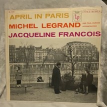 Michel Legrand, Paul Durand, Jacqueline Francois . April in Paris . Columbia LP - £4.11 GBP