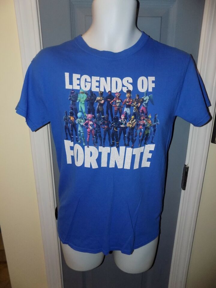 Legends of Fortnite Blue Short Sleeve T-Shirt Size S Men&#39;s EUC - $20.70