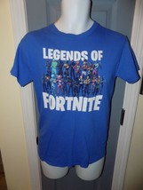 Legends of Fortnite Blue Short Sleeve T-Shirt Size S Men&#39;s EUC - £13.42 GBP