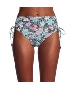 Time and Tru Women’s Ruched Bikini Bottom Multicolor Size 3X(24W-26W) - $361.46 MXN