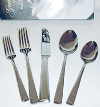 Gorham Andante Stainless 5 PC Place Setting 18/10 Flatware 1st Quality S... - $26.63