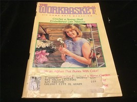 Workbasket Magazine April 1984 Crochet Spring Shell Embellished with Ribbons - £5.85 GBP