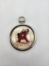 vtg christmas ornament 2 In Crossstich Teddy Bear - £9.26 GBP