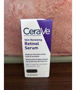 CeraVe Skin Renewing Retinol Face Cream Serum Fine Lines Wrinkles NEW 1 FL OZ - $11.63