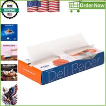 Versatile 500-Pack Wax Paper Sheets 12x10.75&quot; for Bakery and Takeout Needs - $58.73 CAD