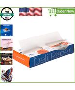 Versatile 500-Pack Wax Paper Sheets 12x10.75&quot; for Bakery and Takeout Needs - $774.08 MXN