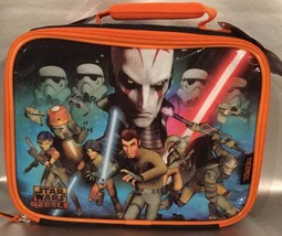 Disney Star Wars Rebels Thermos Insulated Lunch Box New The Force Be With You! - £12.00 GBP