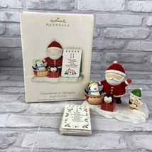 Hallmark Keepsake Advent Calendar &quot;South Pole Pals&quot; Penguins Santa 2007 QXT8337 - £16.23 GBP