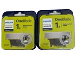2 Boxes Philips Norelco Genuine OneBlade Replacement Blade, 1 Count Ea, ... - £21.23 GBP