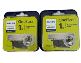 2 Boxes Philips Norelco Genuine OneBlade Replacement Blade, 1 Count Ea, QP210/80 - $26.99