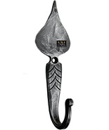 Vintage Style Hand Forged Wall Mounted Hook for Home and Office Coat Han... - £30.68 GBP