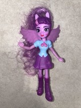 My Little Pony Equestria Girls Twilight Sparkle 5” Doll With Wings Loose... - £3.11 GBP