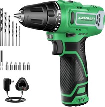 With Its Compact And Lightweight Design, The Altocraft Power Drill Cordless 12V - £40.85 GBP