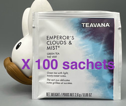 STARBUCKS TEAVANA 100 SACHETS EMPEROR&#39;S CLOUDS &amp; MIST SACHETS TEA BAGS C... - $138.60