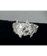 Women&#39;s Sterling Silver Leaf Ring - £15.16 GBP