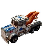 Matchbox 1981 Peterbilt SFPD Police M9 Tow Truck White - $7.87