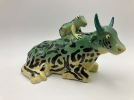 Westland Giftware, Cow Parade 2002, "Mother Frog" No. 9207 (see horn rep... - $5.50