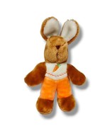 Vintage 1982 Gund Bunnikins 11&quot; Orange Brown Stuffed Plush Bunny Rabbit ... - £22.77 GBP