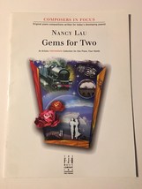 FJH Sheet Music - Gems for Two - Composers in Focus by Nancy Lau FF1750 Piano - £5.51 GBP