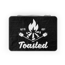 Personalized Paper Lunch Bag with Let&#39;s Get Toasted Design: Durable, Reu... - £29.84 GBP