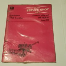 JOHN DEERE OM-H82835 Model 4400 Combine Operators Manual in Wrap - £10.05 GBP